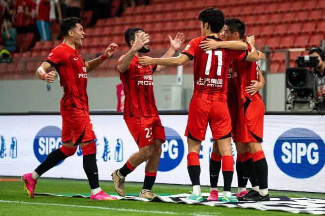 德甲直播-【中超】吕文君卡隆破门 上海海港2比1逆转津门虎