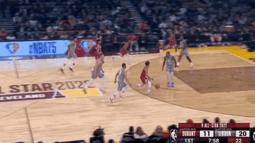 体育直播-2022全明星赛勒布朗队取胜 库里砍下50分荣膺MVP